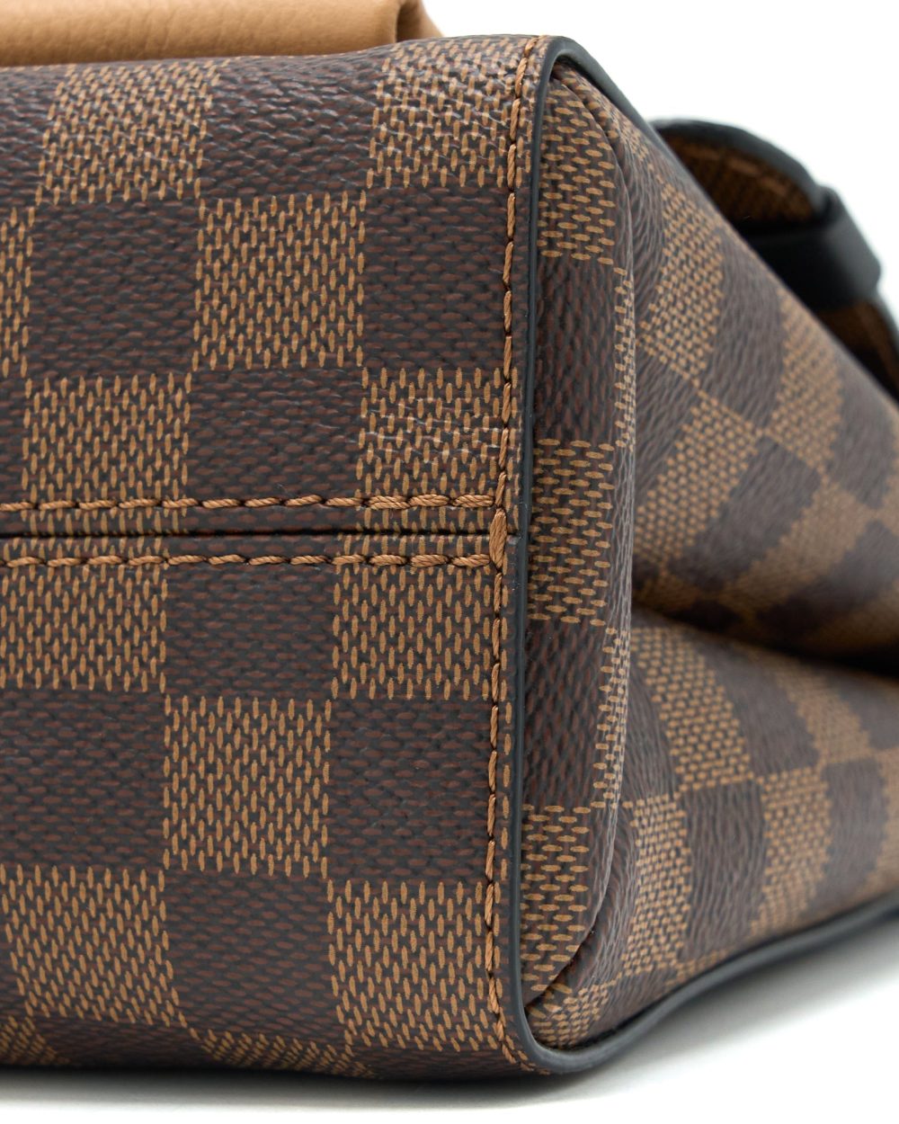 AAA Replica Louis Vuitton LV VAVIN PM DAMIER EBENE CANVAS BEIGE GHW