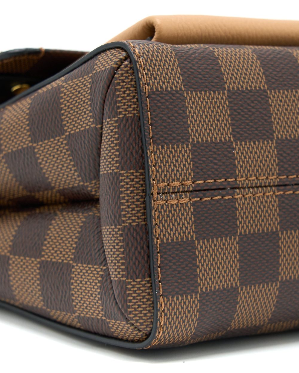 AAA Replica Louis Vuitton LV VAVIN PM DAMIER EBENE CANVAS BEIGE GHW