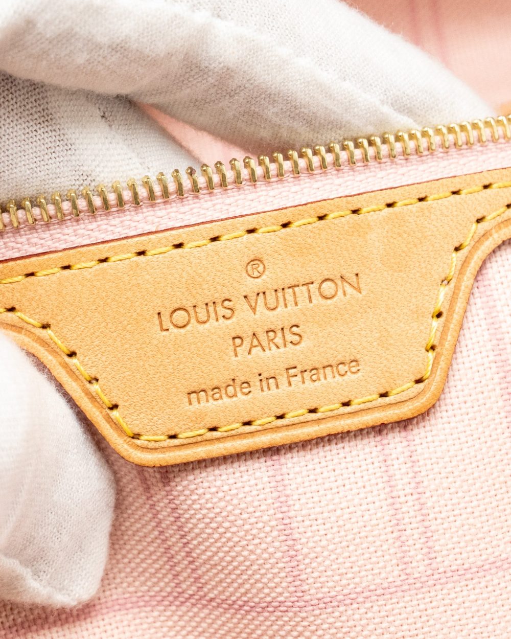 AAA Replica Louis Vuitton LV NEVERFULL MM DAMIER AZUR CANVAS GHW