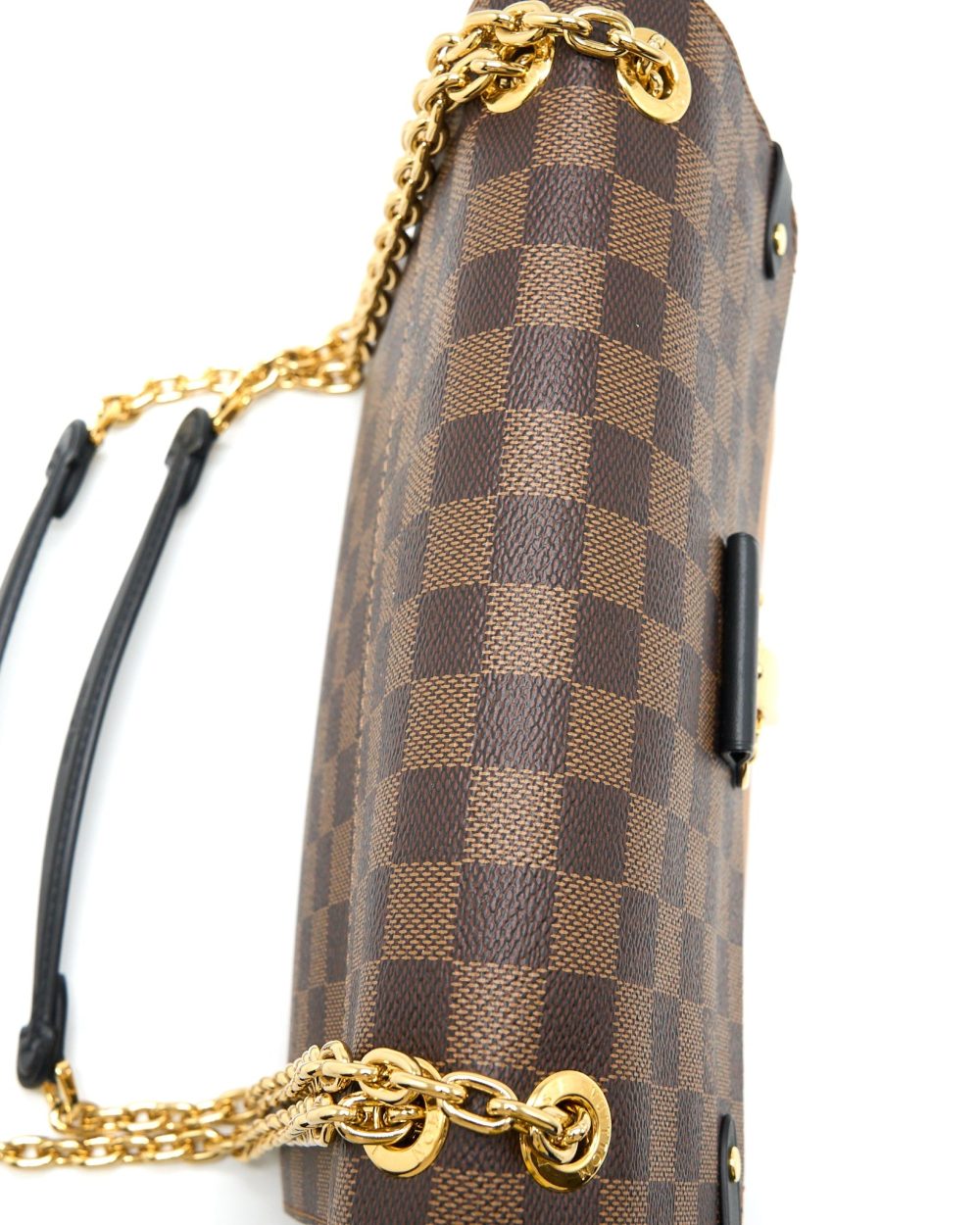 AAA Replica Louis Vuitton LV VAVIN PM DAMIER EBENE CANVAS BEIGE GHW