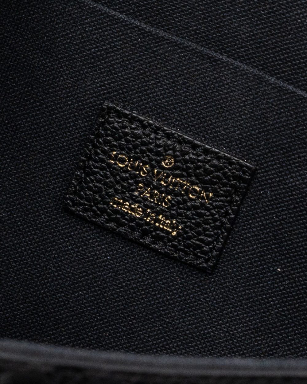 AAA Replica Louis Vuitton LV FELICIE POCHETTE MONOGRAM EMPREINTE BLACK GHW(NEW VERSION)