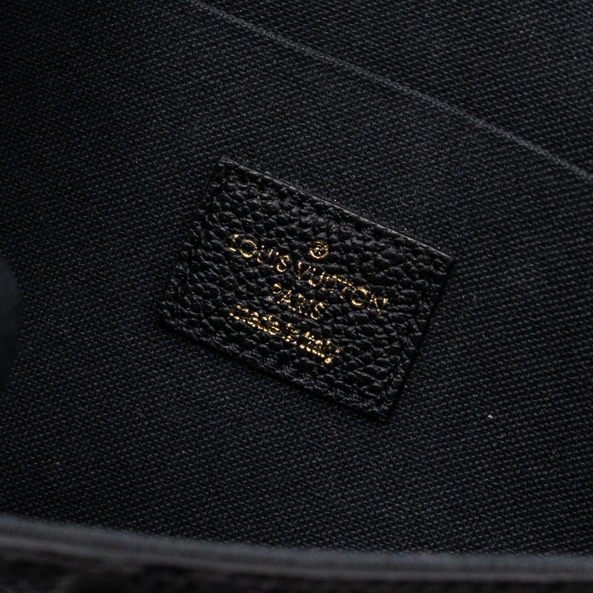 AAA Replica Louis Vuitton LV FELICIE POCHETTE MONOGRAM EMPREINTE BLACK GHW(NEW VERSION)