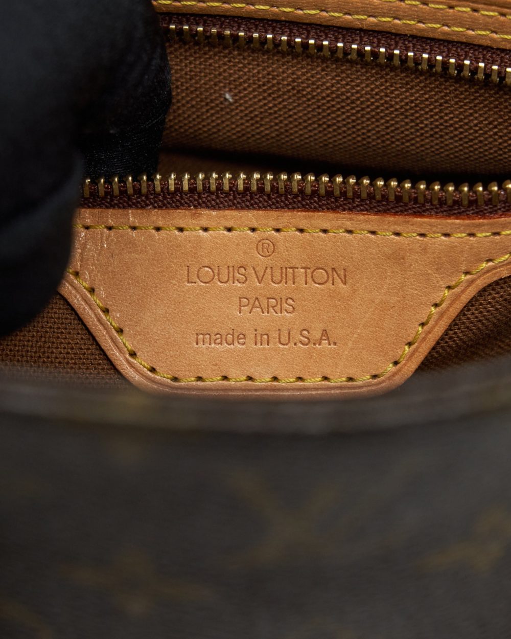 AAA Replica Louis Vuitton LV VINTAGE VIVIAN TOTE BAG MONOGRAM CANVAS GHW