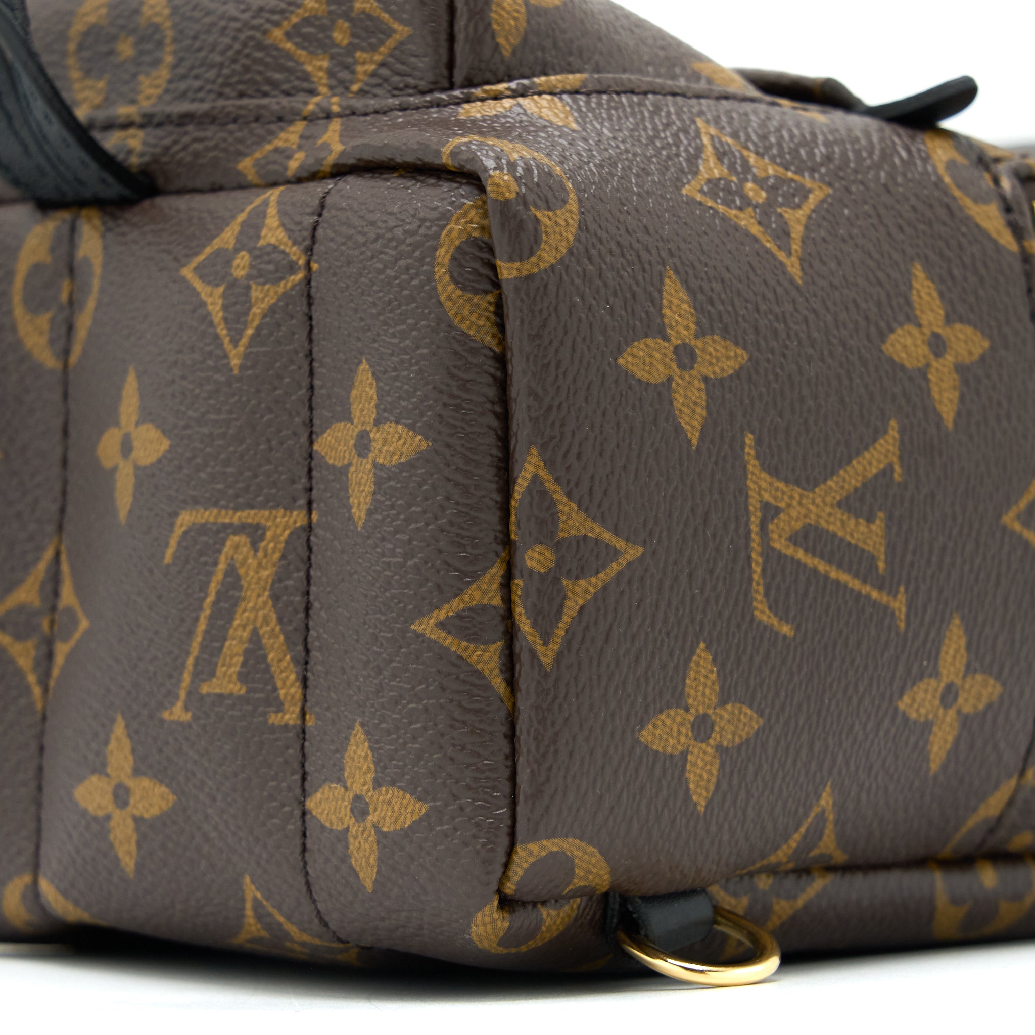 AAA Replica Louis Vuitton LV PALM SPRING MINI BACKPACK MONOGRAM CANVAS GHW (NEW VERSION)