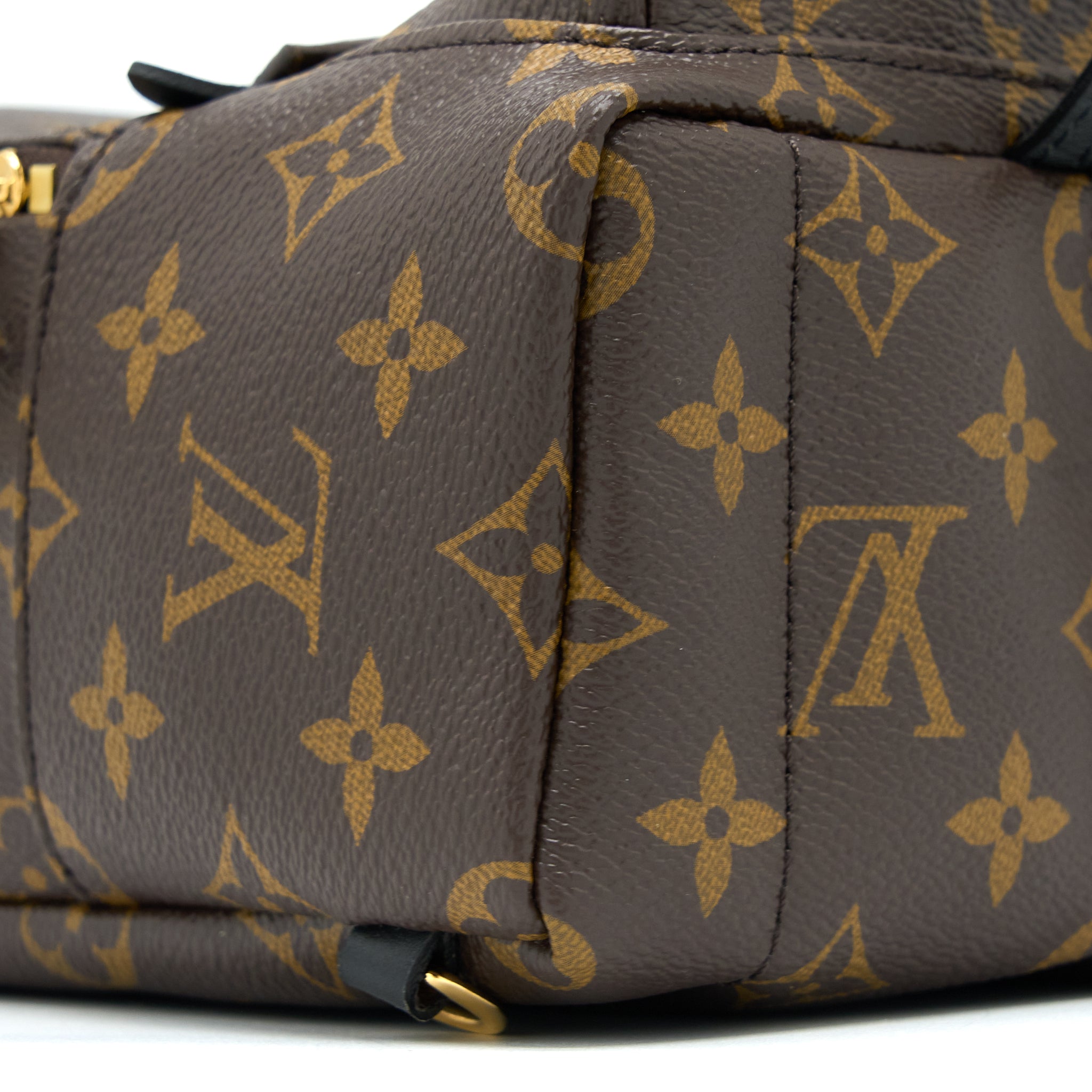 AAA Replica Louis Vuitton LV PALM SPRING MINI BACKPACK MONOGRAM CANVAS GHW (NEW VERSION)
