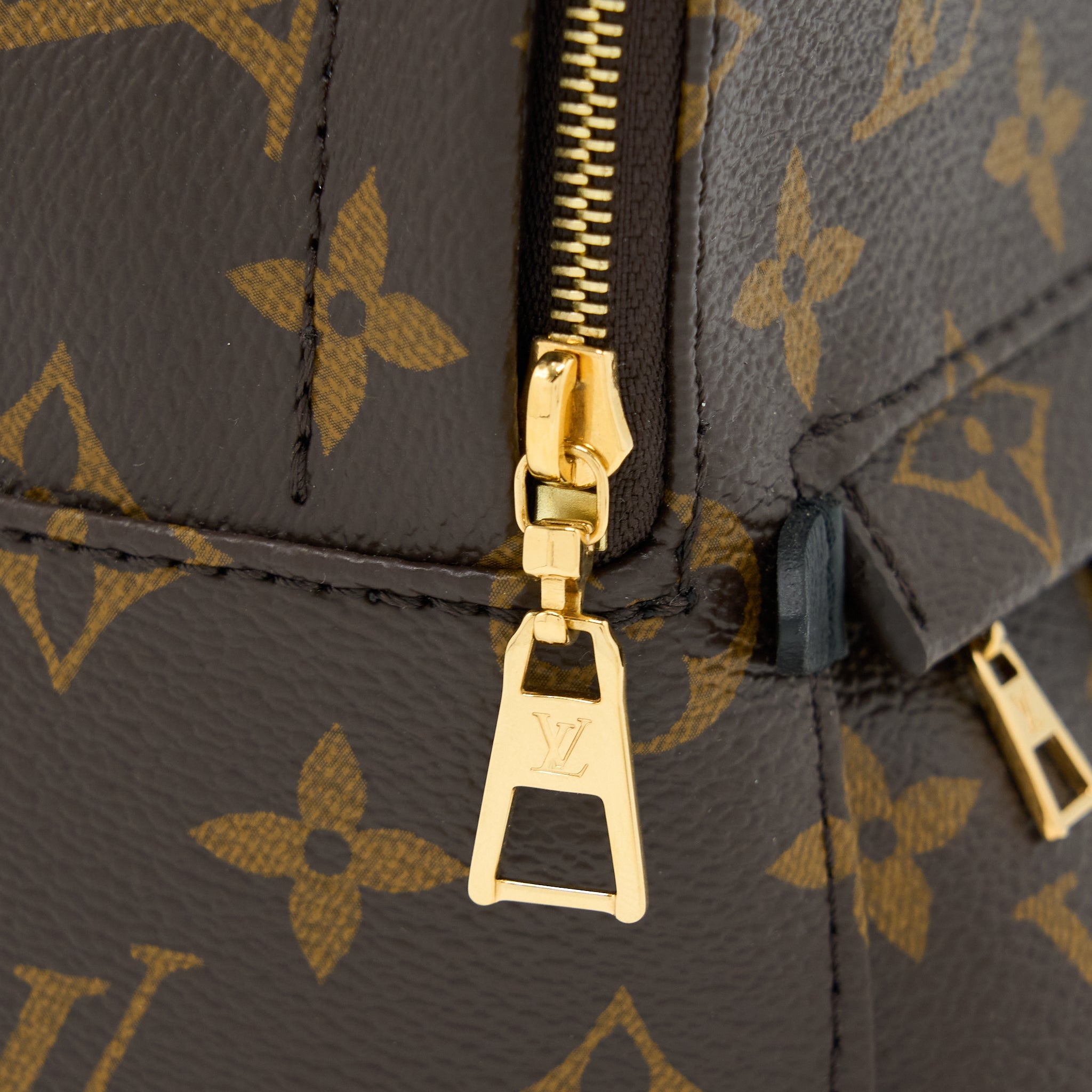 AAA Replica Louis Vuitton LV PALM SPRING MINI BACKPACK MONOGRAM CANVAS GHW (NEW VERSION)