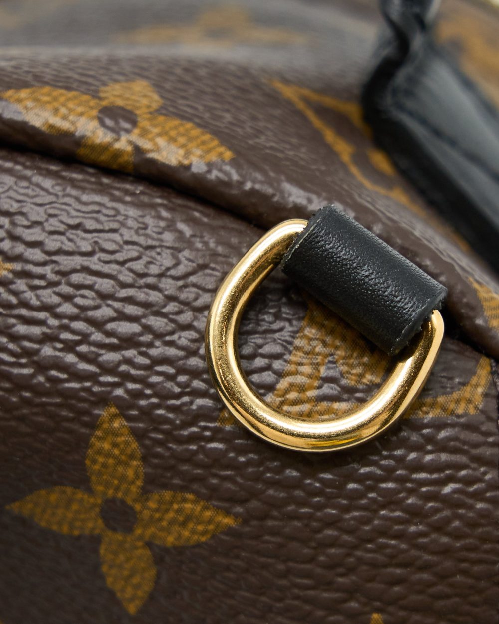 AAA Replica Louis Vuitton LV PALM SPRING MINI BACKPACK MONOGRAM CANVAS GHW (NEW VERSION)