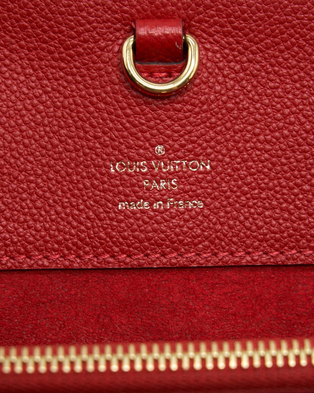 AAA Replica Louis Vuitton LV VENUS BAG LEATHER/MONOGRAM CANVAS RED YEAR 2016