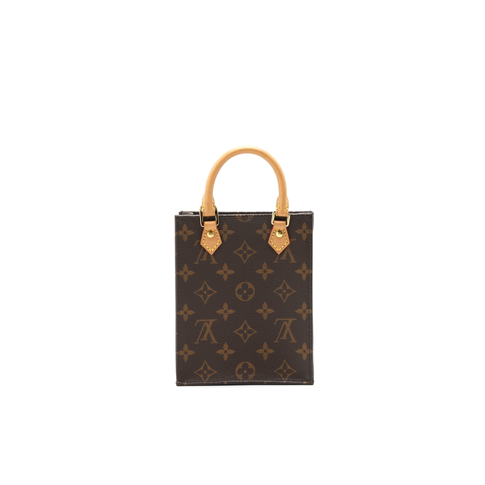 AAA Replica Louis Vuitton LV PETIT SAC PLAT IN MONOGRAM