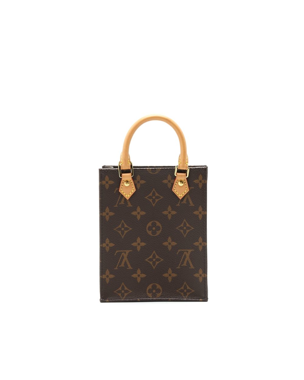 AAA Replica Louis Vuitton LV MONOGRAM CANVAS PETIT SAC PLAT