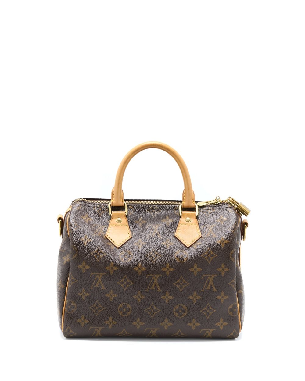 AAA Replica Louis Vuitton LV SPEEDY BANDOULIERE 25 MONOGRAM CANVAS GHW