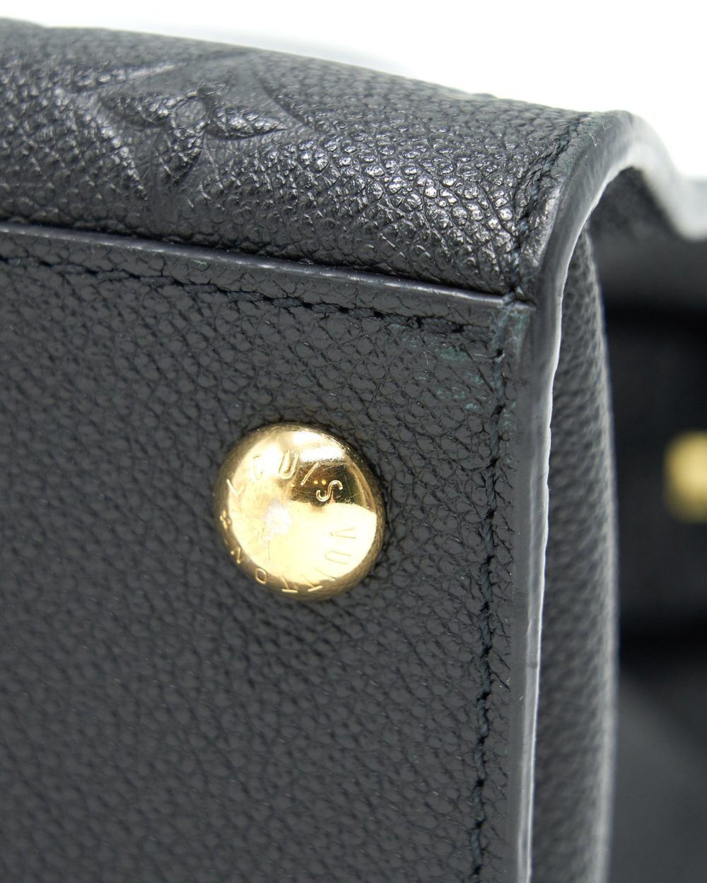 AAA Replica Louis Vuitton LV MONOGRAM EMPREINTE PONT NEUF MM NOIR