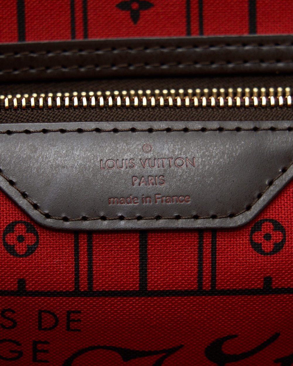 AAA Replica Louis Vuitton LV NEVERFULL MM DAMIER EBENE GHW