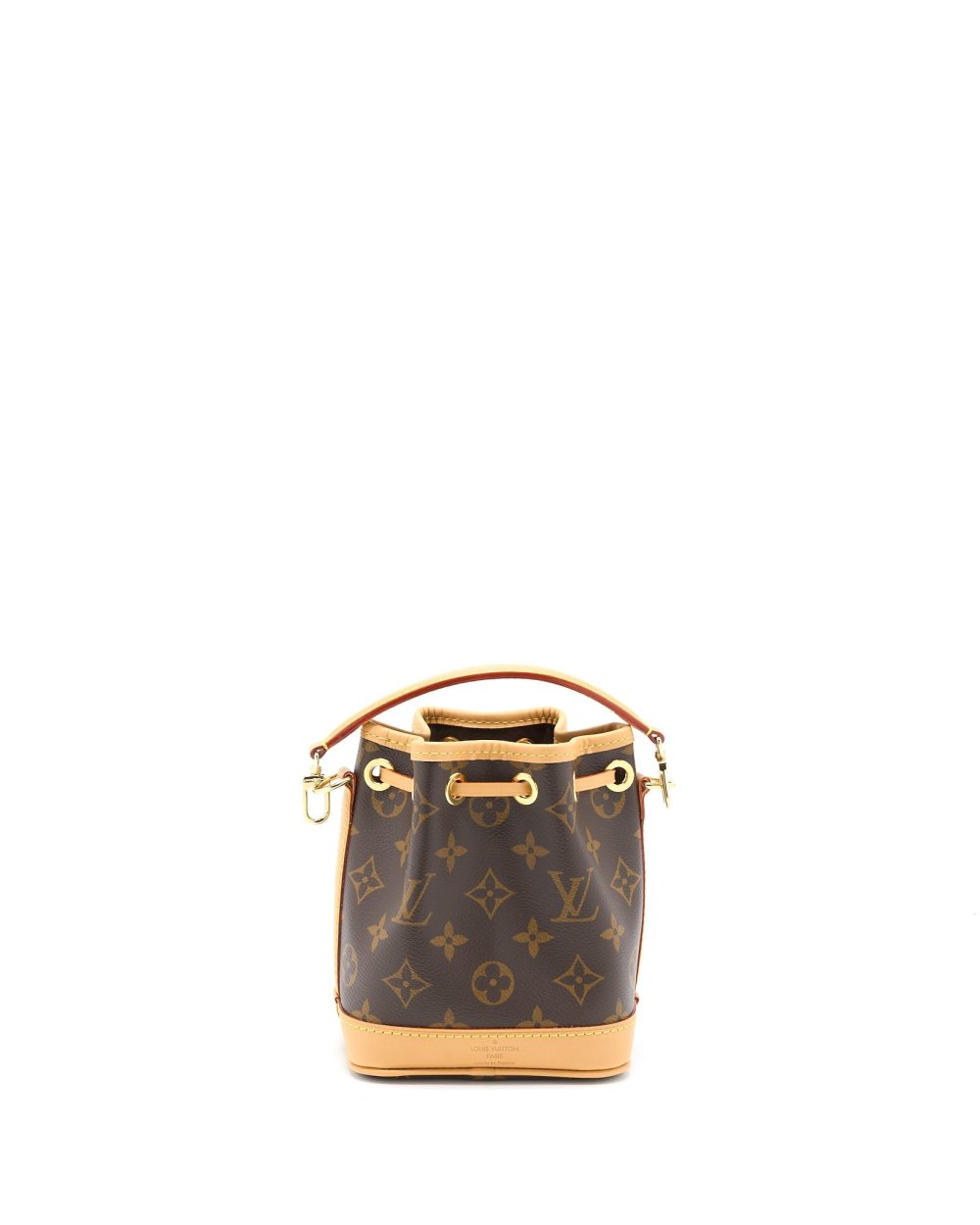 AAA Replica Louis Vuitton LV NANO NOE MONOGRAM CANVAS GHW (NEW VERSION)