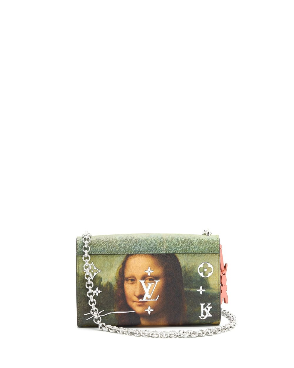 AAA Replica Louis Vuitton LV WALLET ON CHAIN JEFF KOONS DA VINCI LIMITED EDITION