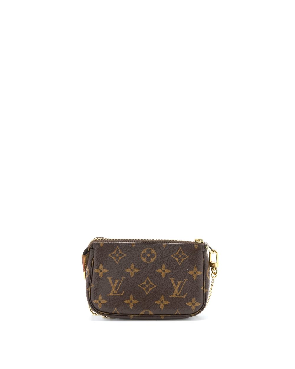 AAA Replica Louis Vuitton LV MINI POCHETTE ACCESSORIES MONOGRAM CANVAS GHW