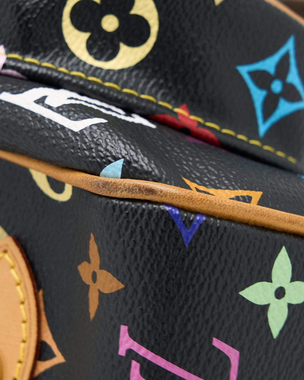 AAA Replica Louis Vuitton LV RITA BAG MULTICOLOUR MONOGRAM CANVAS BLACK GHW