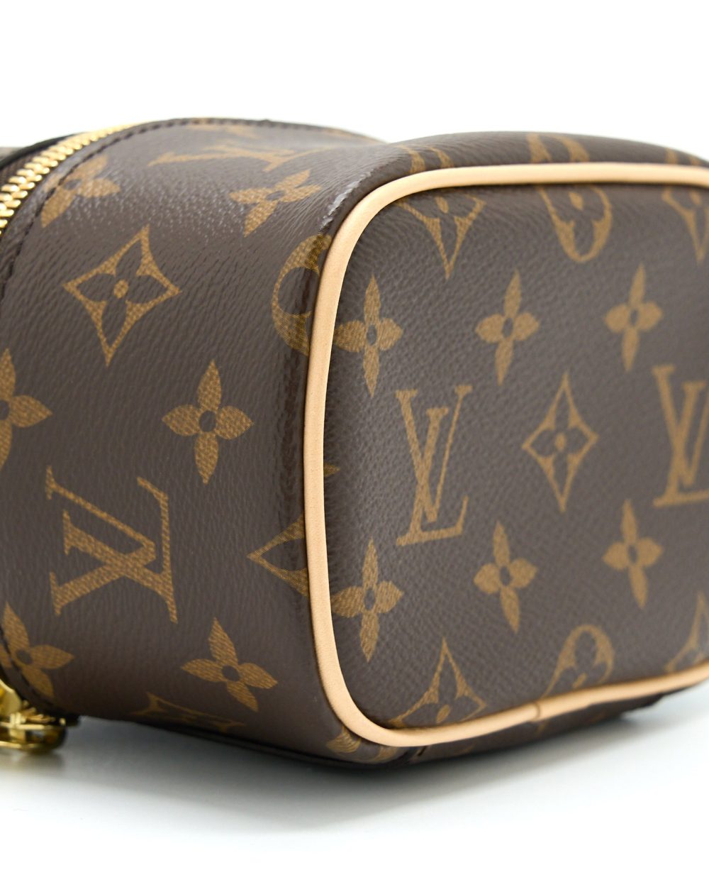 AAA Replica Louis Vuitton LV NICE NANO TOILETRY POUCH MONOGRAM CANVAS GHW