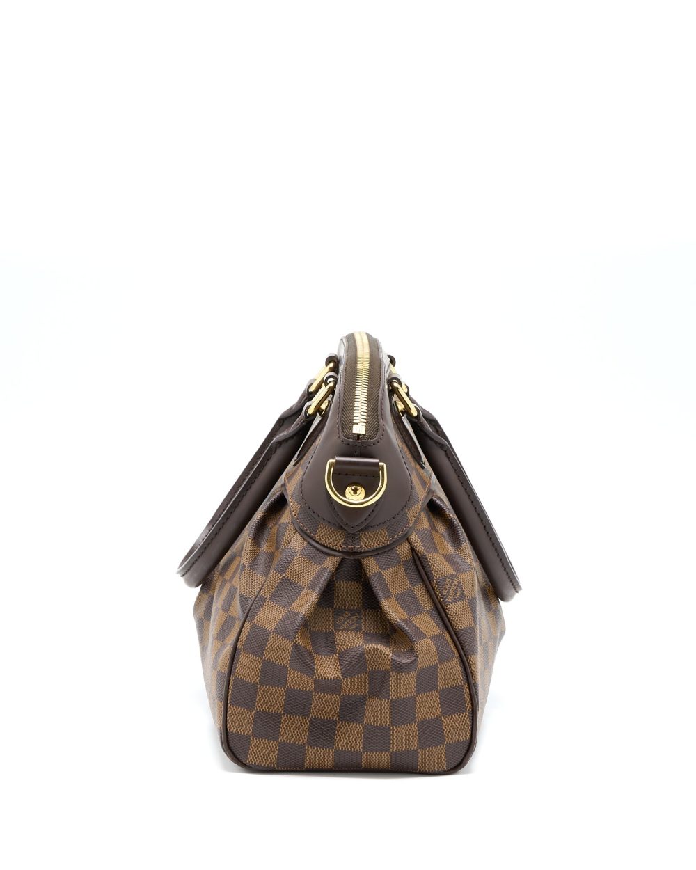AAA Replica Louis Vuitton LV TREVI PM DAMIER EBENE GHW