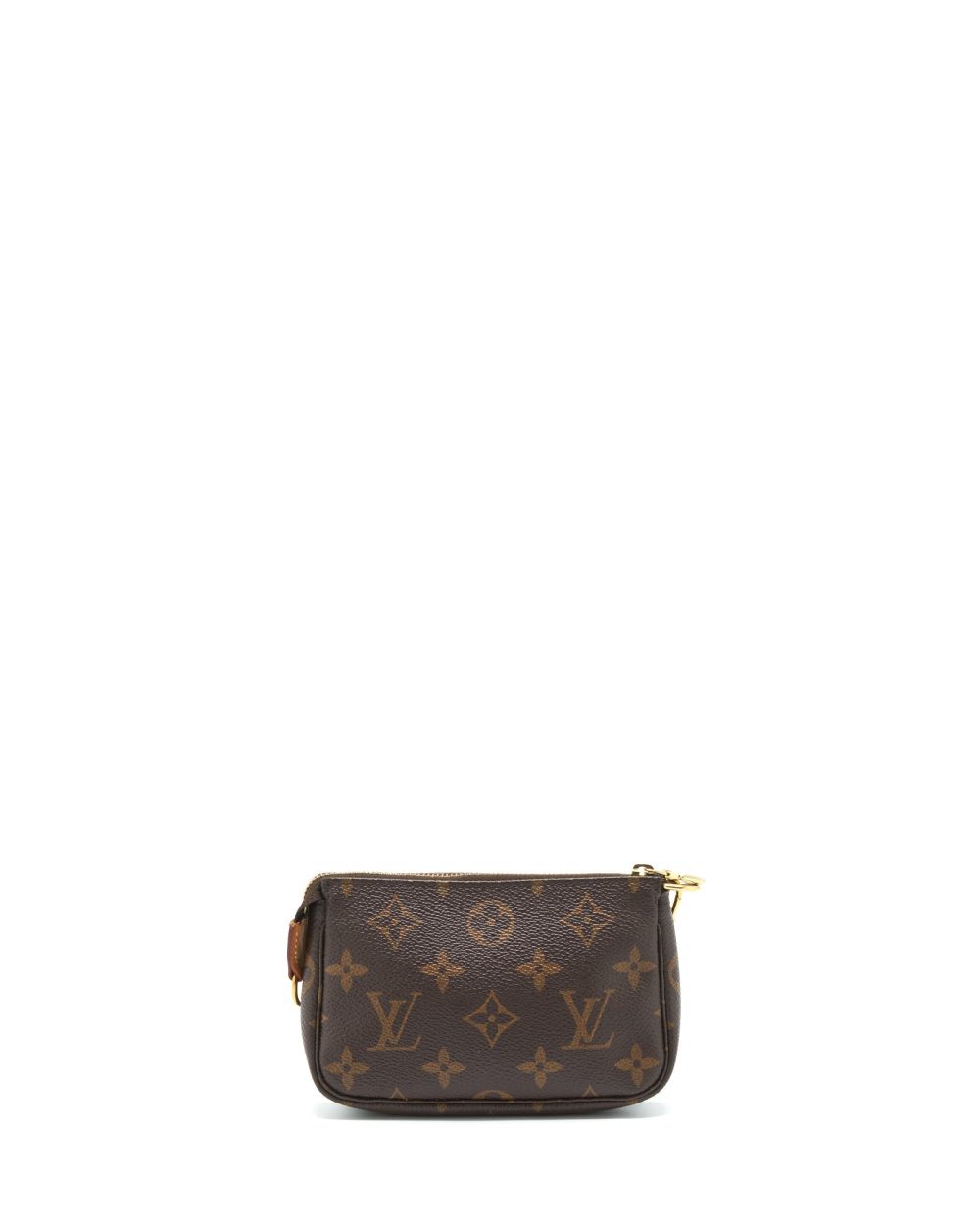 AAA Replica Louis Vuitton LV MINI POCHETTE ACCESSORIES MONOGRAM CANVAS GHW