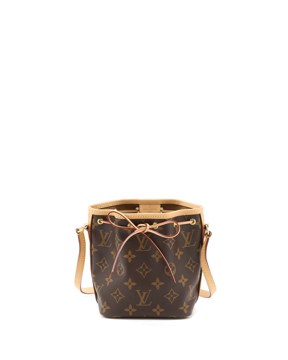 AAA Replica Louis Vuitton LV NANO NOE MONOGRAM CANVAS GHW