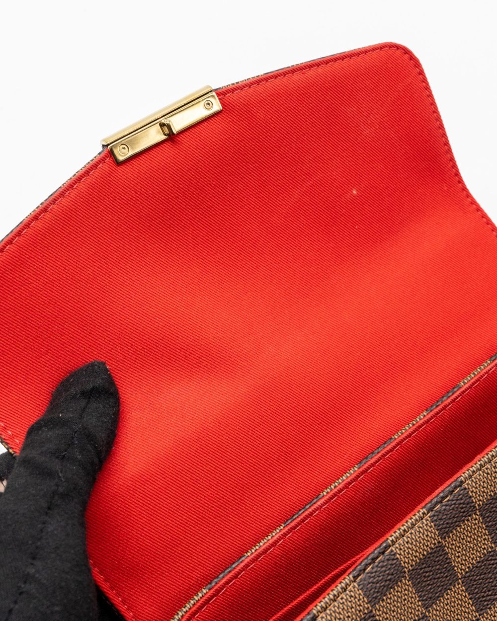 AAA Replica Louis Vuitton LV CROISETTE DAMIER EBENE CANVAS GHW