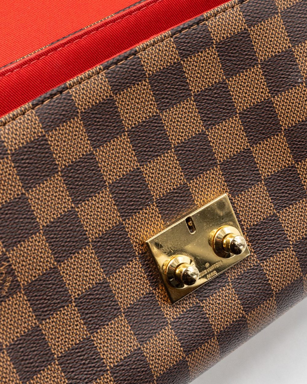 AAA Replica Louis Vuitton LV CROISETTE DAMIER EBENE CANVAS GHW