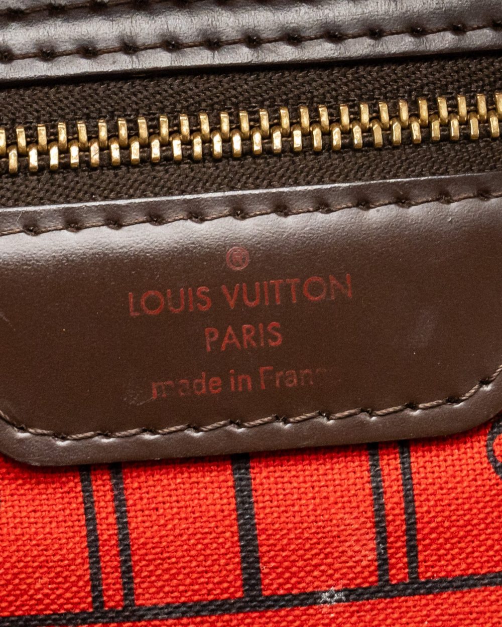 AAA Replica Louis Vuitton LV NEVERFULL GM DAMIER EBENE WITH GHW