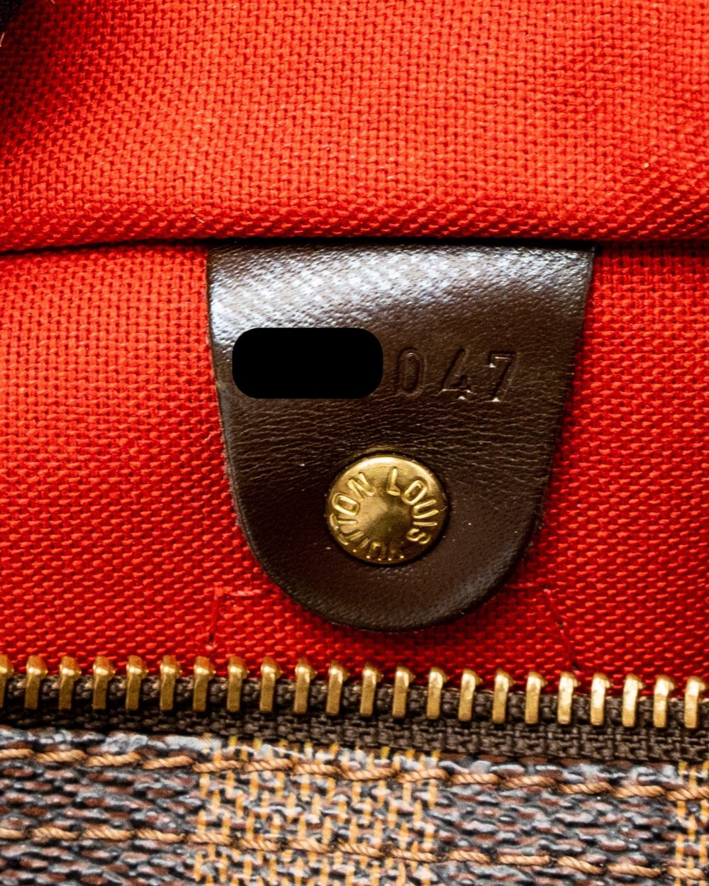 AAA Replica Louis Vuitton LV SPEEDY 30 DAMIER EBENE CANVAS GHW