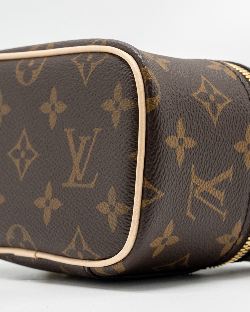 AAA Replica Louis Vuitton LV NICE NANO MONOGRAM CANVAS GHW