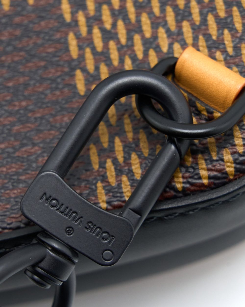 AAA Replica Louis Vuitton LV NIGO AMAZONE SLING BAG DAMIER EBENE CANVAS BROWN BLACK HARDWARE
