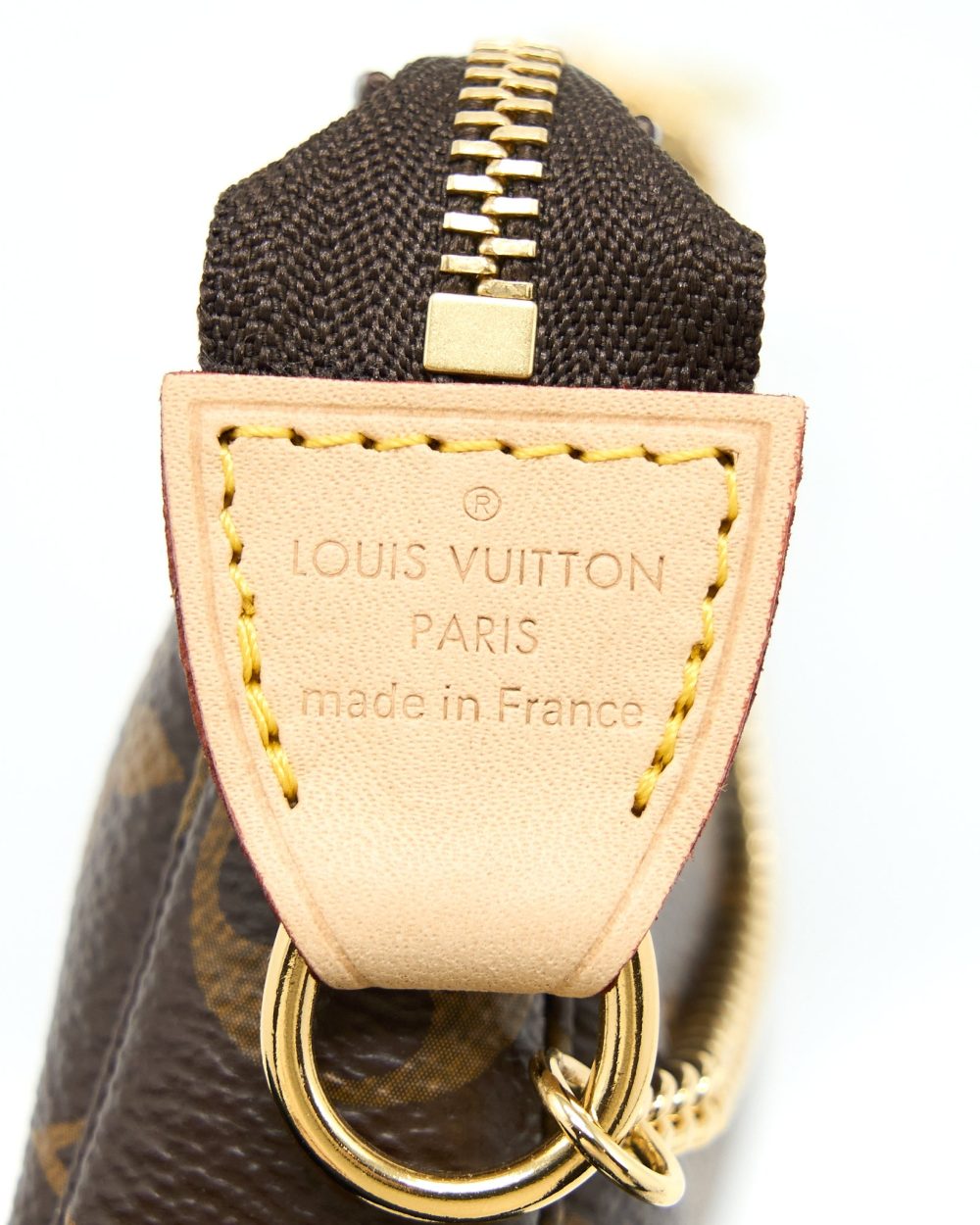 AAA Replica Louis Vuitton LV MINI POCHETTE MONOGRAM CANVAS GHW