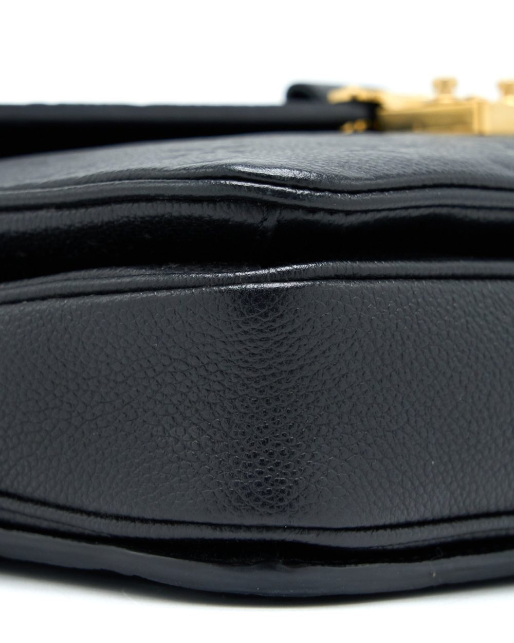 AAA Replica Louis Vuitton LV POCHETTE MÉTIS MONOGRAM EMPREINTE BLACK GHW
