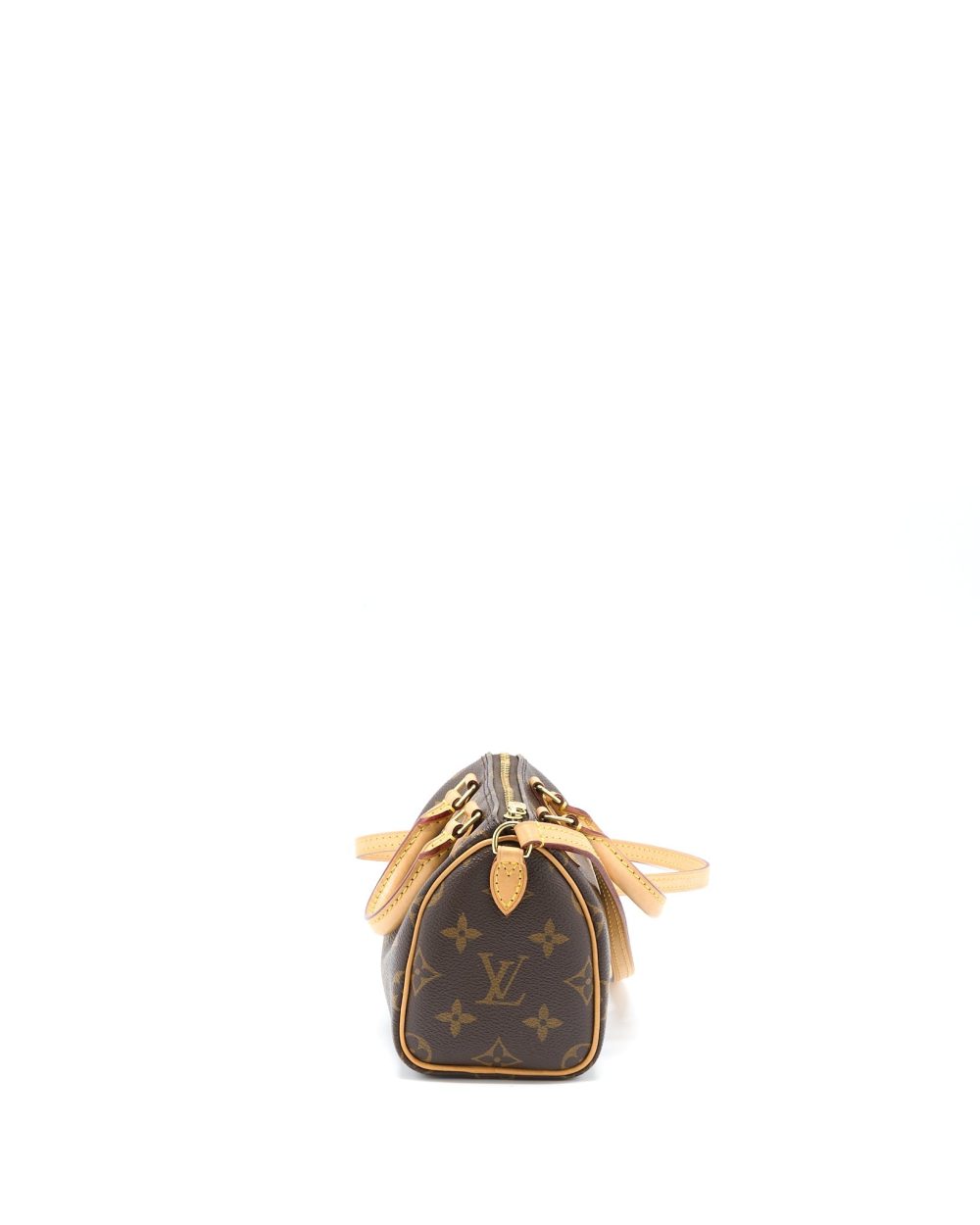 AAA Replica Louis Vuitton LV NANO SPEEDY MONOGRAM CANVAS GHW (OLD VERSION)