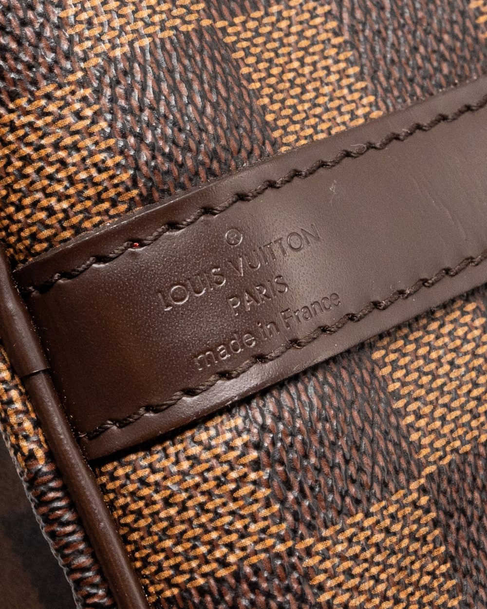 AAA Replica Louis Vuitton LV SPEEDY BANDOULIERE 30 DAMIER EBENE GHW