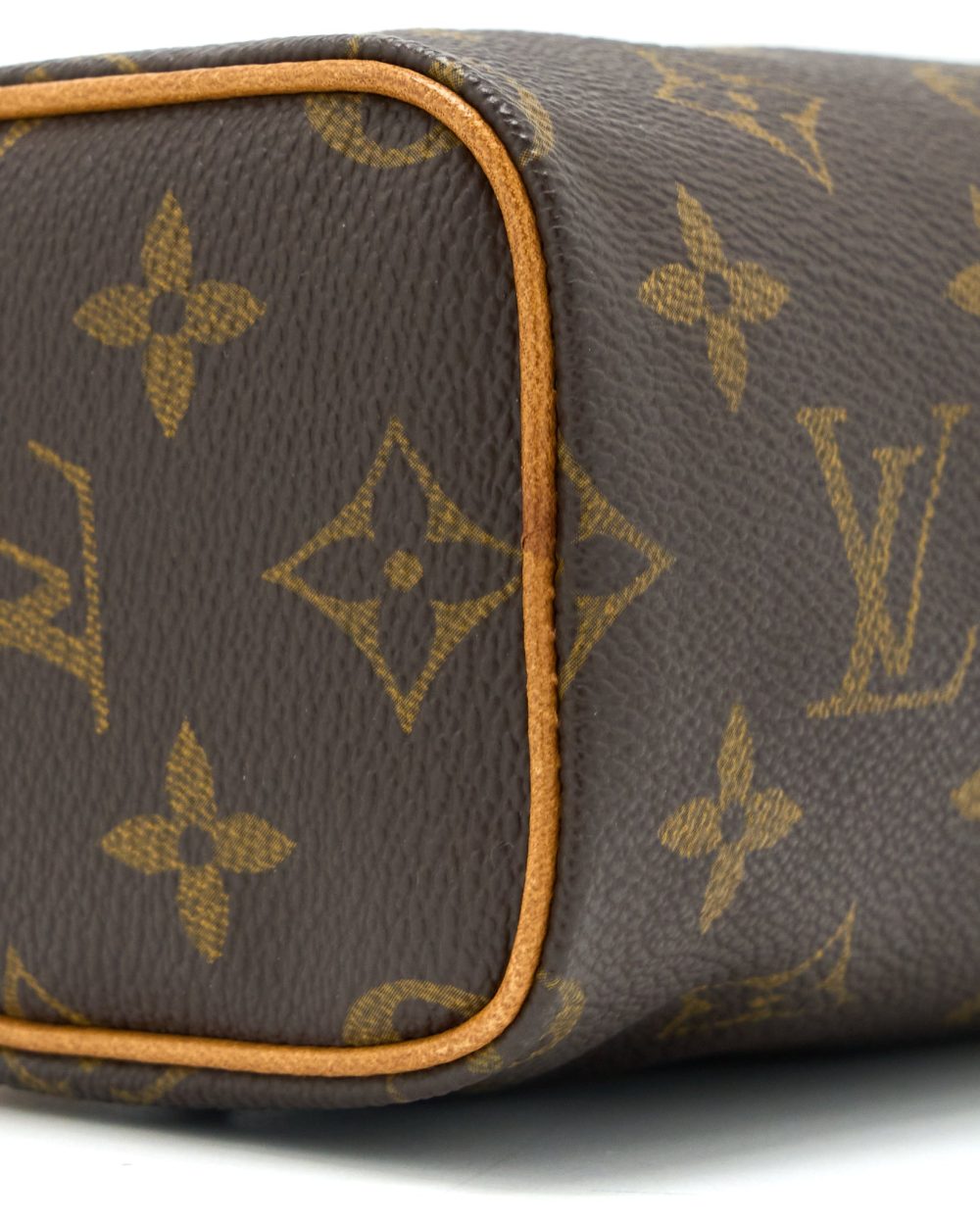 AAA Replica Louis Vuitton LV VINTAGE NANO SPEEDY MONOGRAM CANVAS GHW
