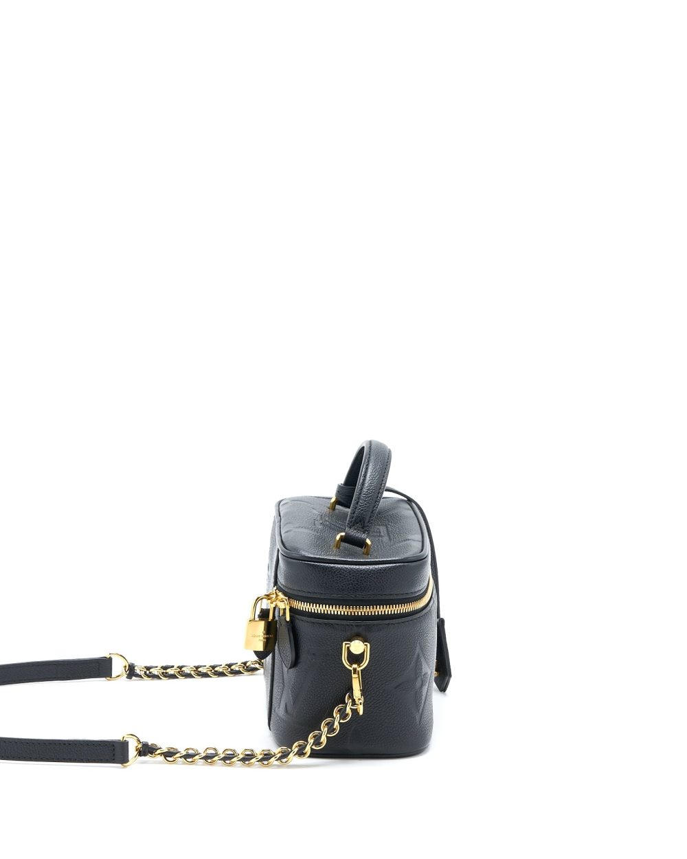 AAA Replica Louis Vuitton LV VANITY PM MONOGRAM EMPREINTE CALFSKIN BLACK GHW