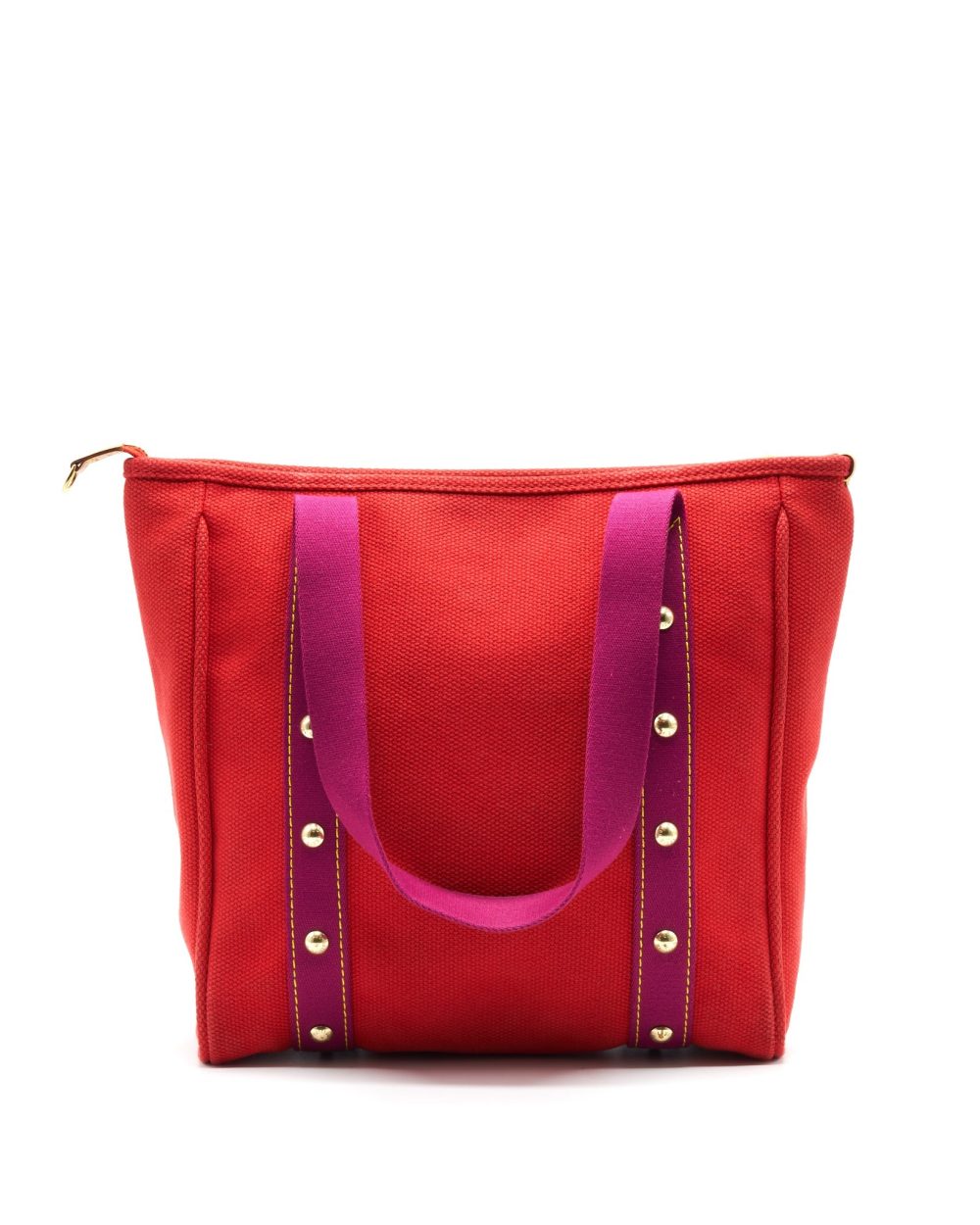 AAA Replica Louis Vuitton LV CANVAS TOTE BAG IN RED