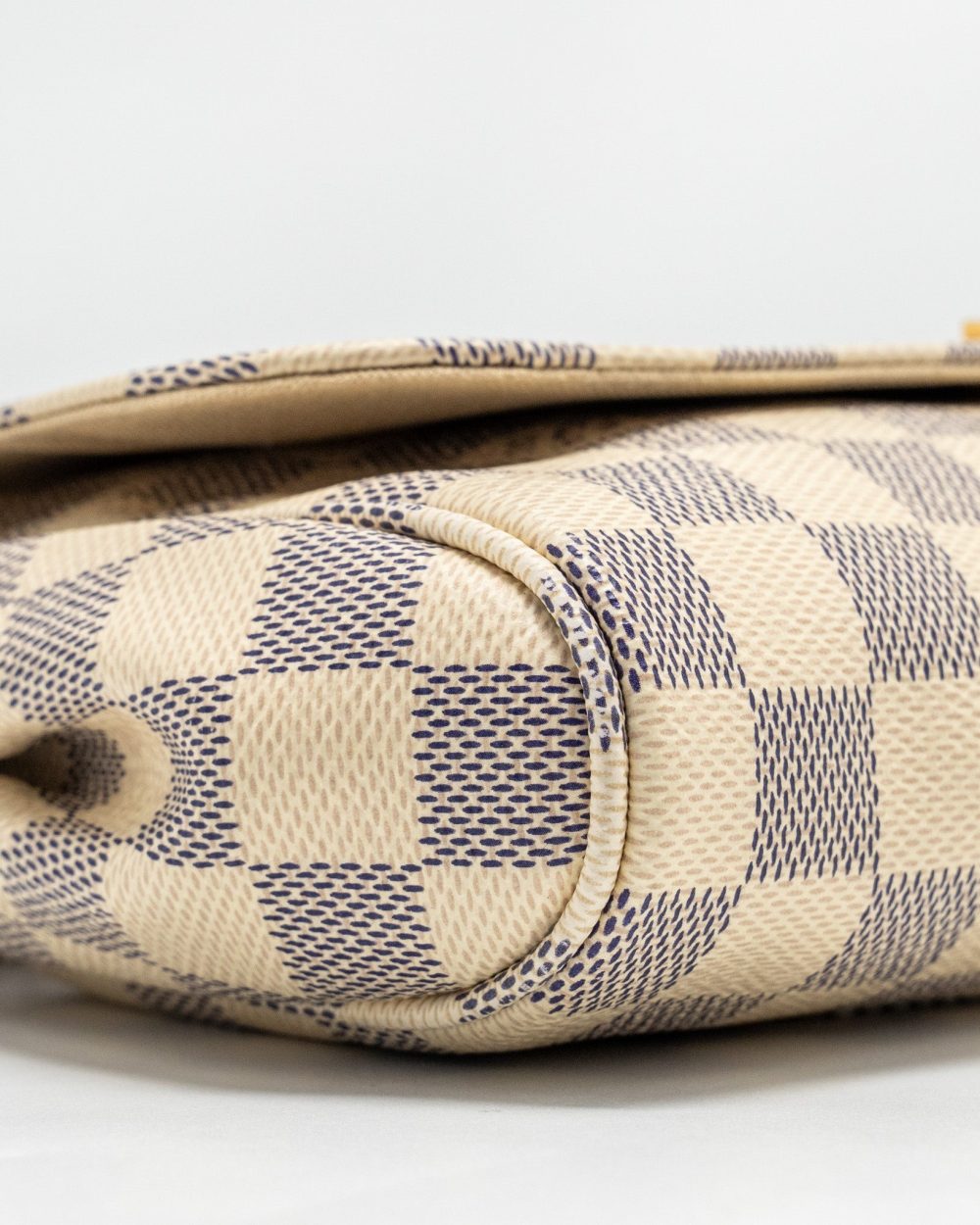 AAA Replica Louis Vuitton LV FAVORITE MM DAMIER AZUR CANVAS GHW