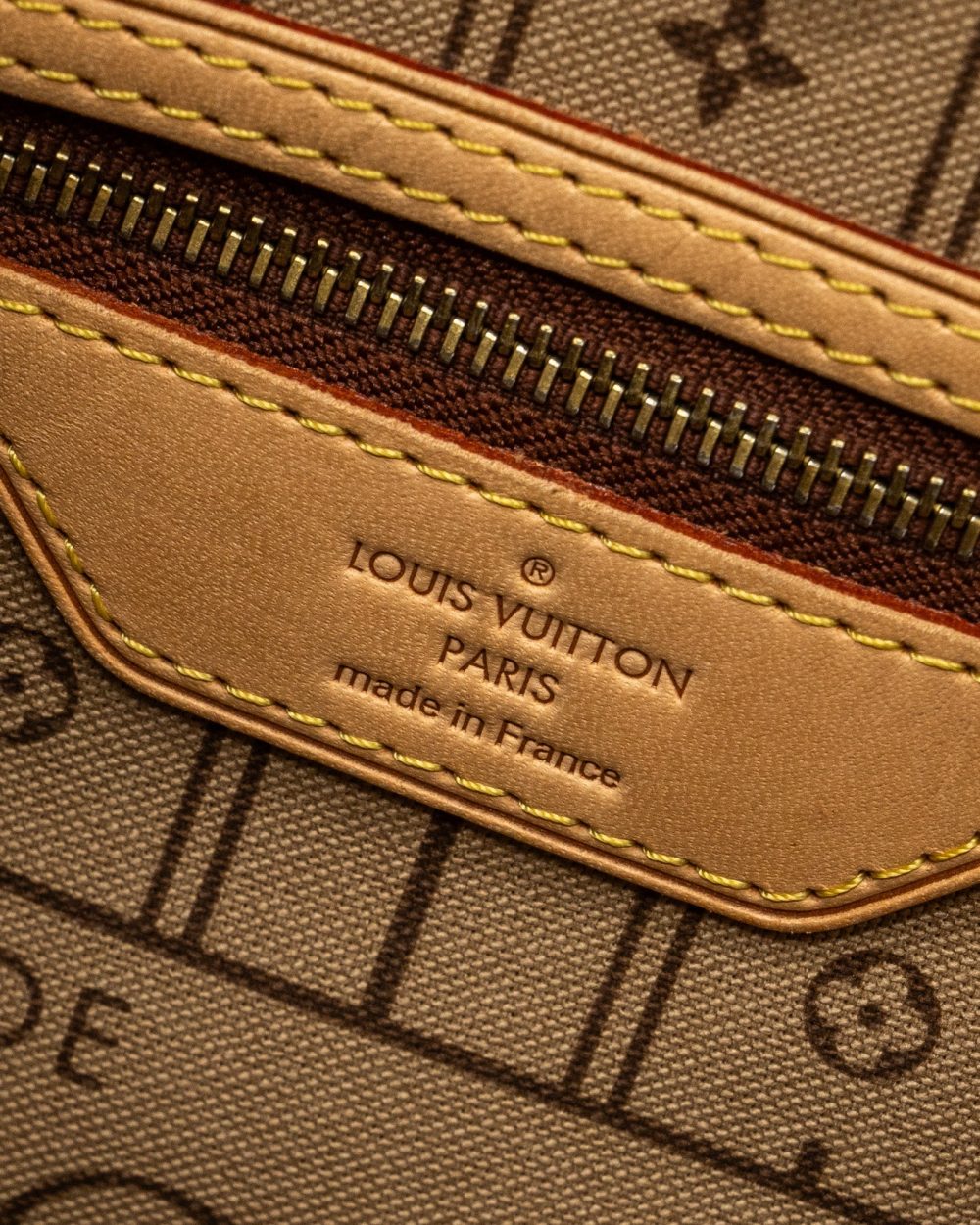 AAA Replica Louis Vuitton LV LOUIS VUTTION NEVERFULL MM MONOGRAM CANVAS GHW