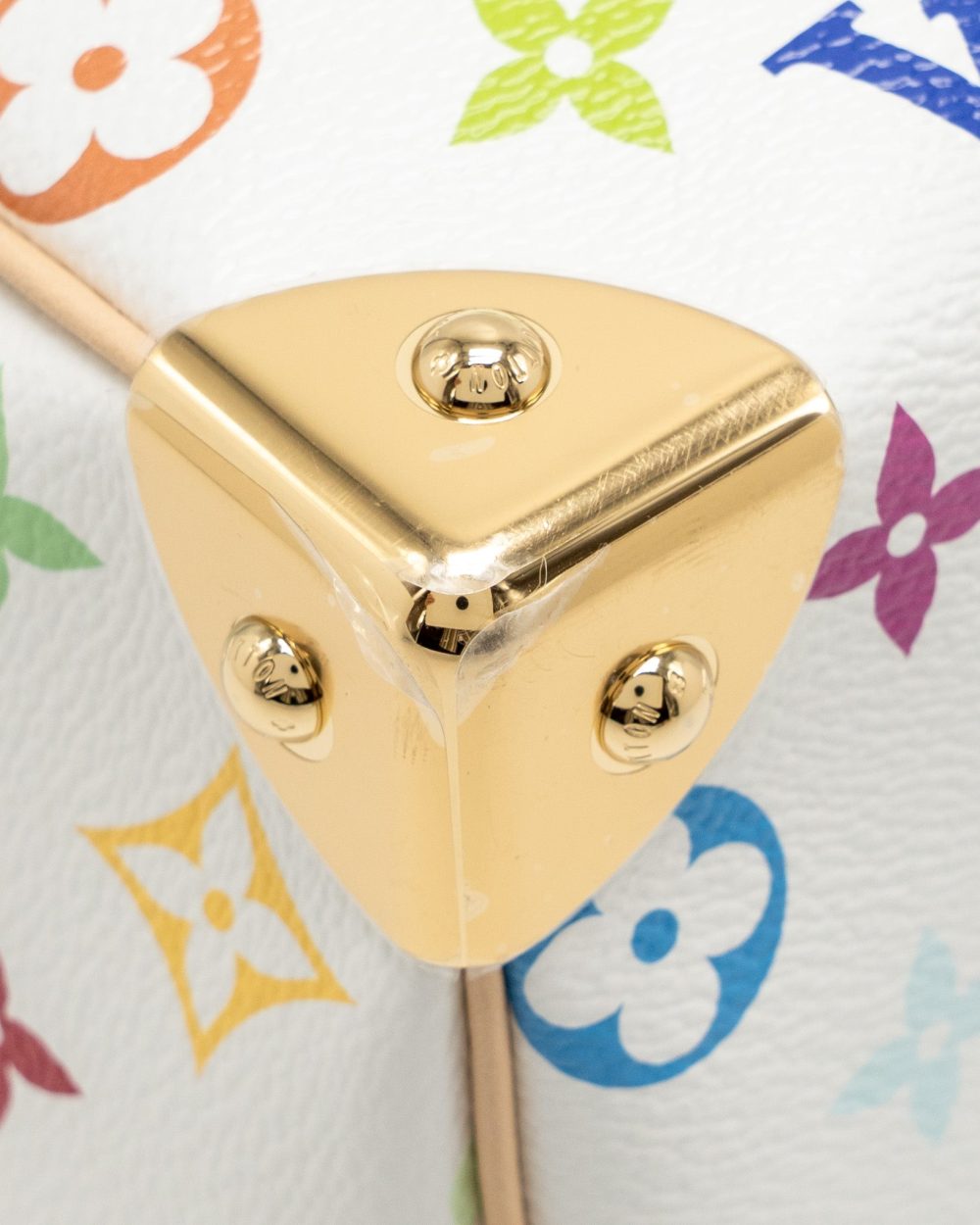 AAA Replica Louis Vuitton LV X TAKASHI MURAKAMI SPEEDY BANDOULIÈRE 25 MONOGRAM CANVAS WHITE/ MULTICOLOUR GHW