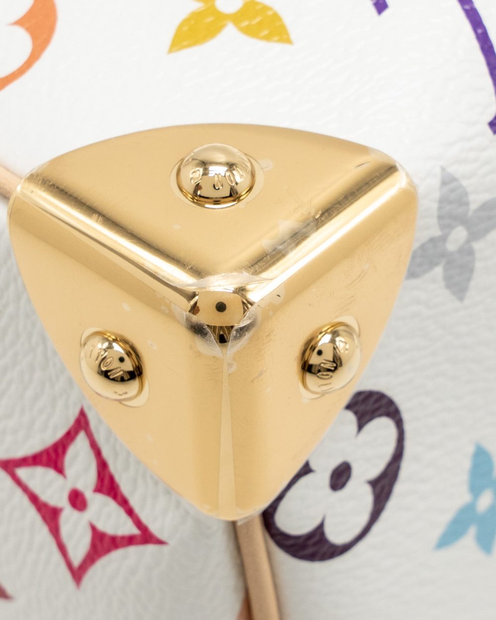 AAA Replica Louis Vuitton LV X TAKASHI MURAKAMI SPEEDY BANDOULIÈRE 25 MONOGRAM CANVAS WHITE/ MULTICOLOUR GHW