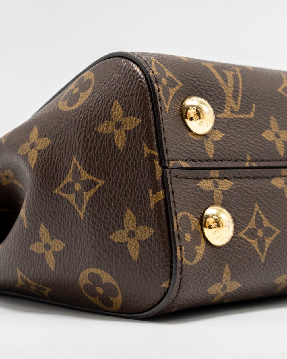 AAA Replica Louis Vuitton LV CLUNY BB MONOGRAM CANVAS WITH PINK STRAP GHW