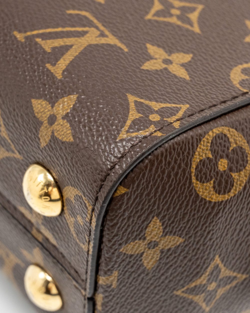 AAA Replica Louis Vuitton LV CLUNY BB MONOGRAM CANVAS WITH PINK STRAP GHW