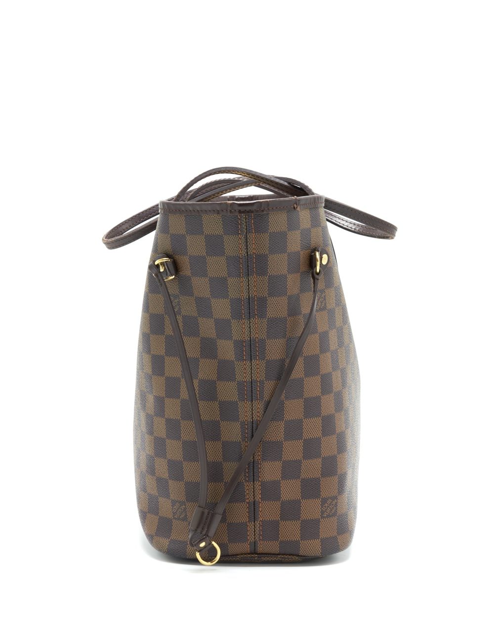 AAA Replica Louis Vuitton LV NEVERFULL MM DAMIER EBENE