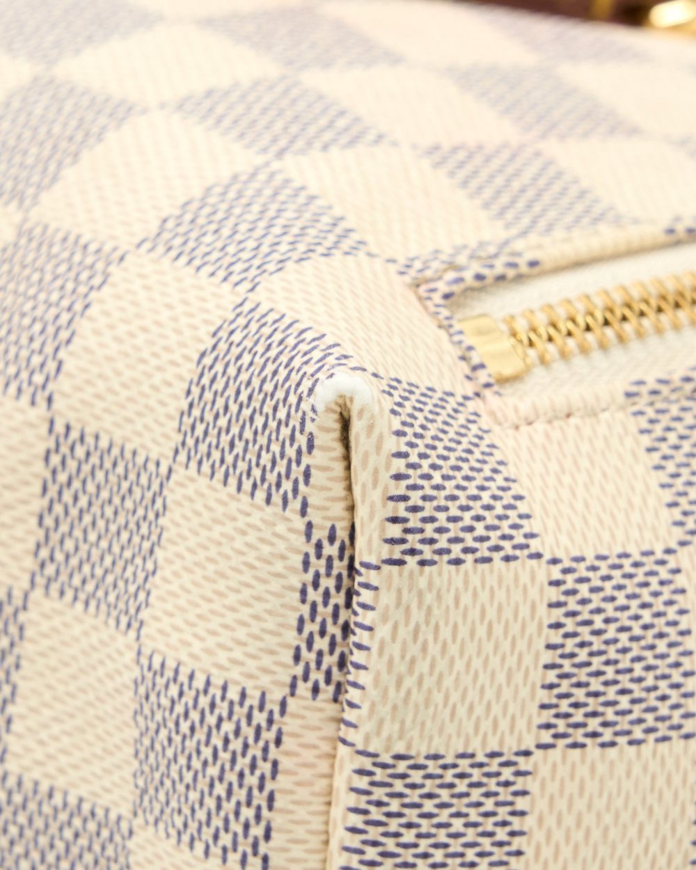 AAA Replica Louis Vuitton LV SPERONE BB BACKPACK DAMIER AZUR GHW