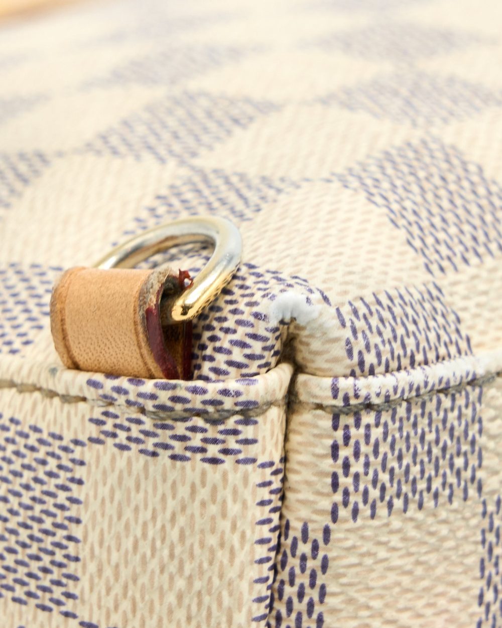 AAA Replica Louis Vuitton LV SPERONE BB BACKPACK DAMIER AZUR GHW