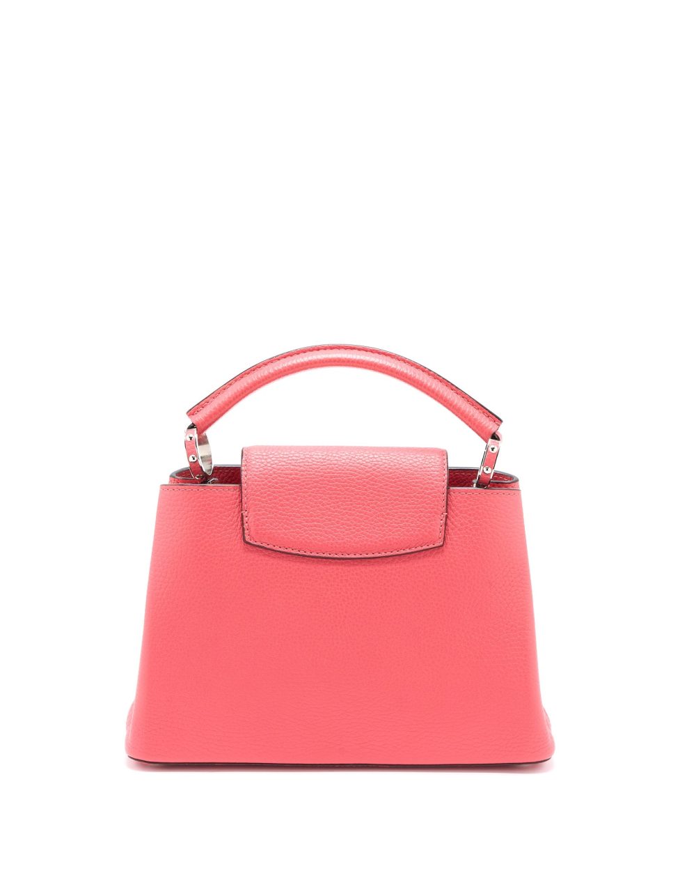 AAA Replica Louis Vuitton LV CAPUCINES BB TAURILLON PINK SHW