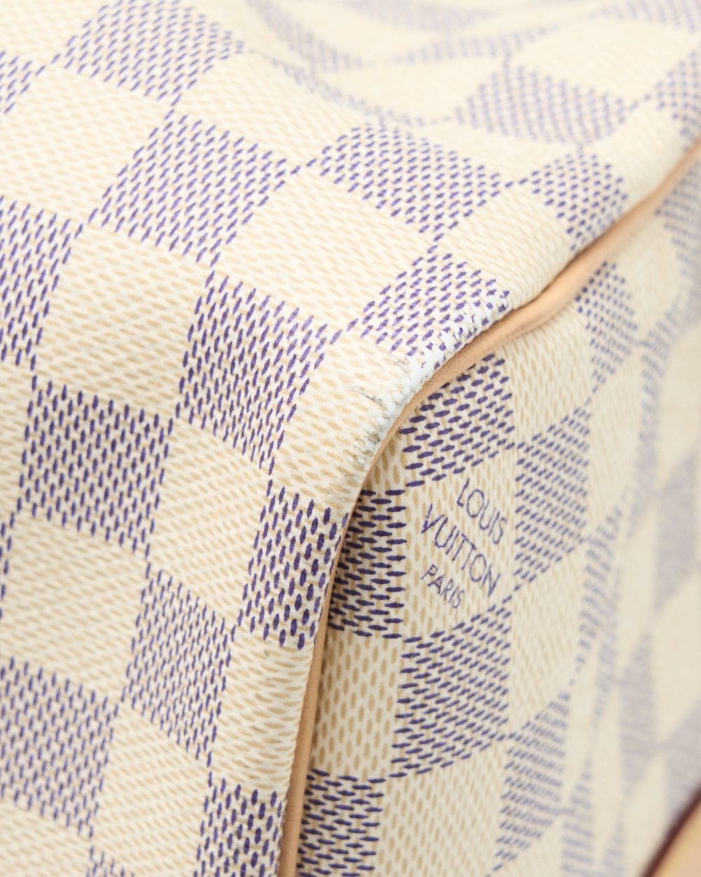 AAA Replica Louis Vuitton LV KEEPALL BANDOULIERE 55 DAMIER AZUR CANVAS GHW