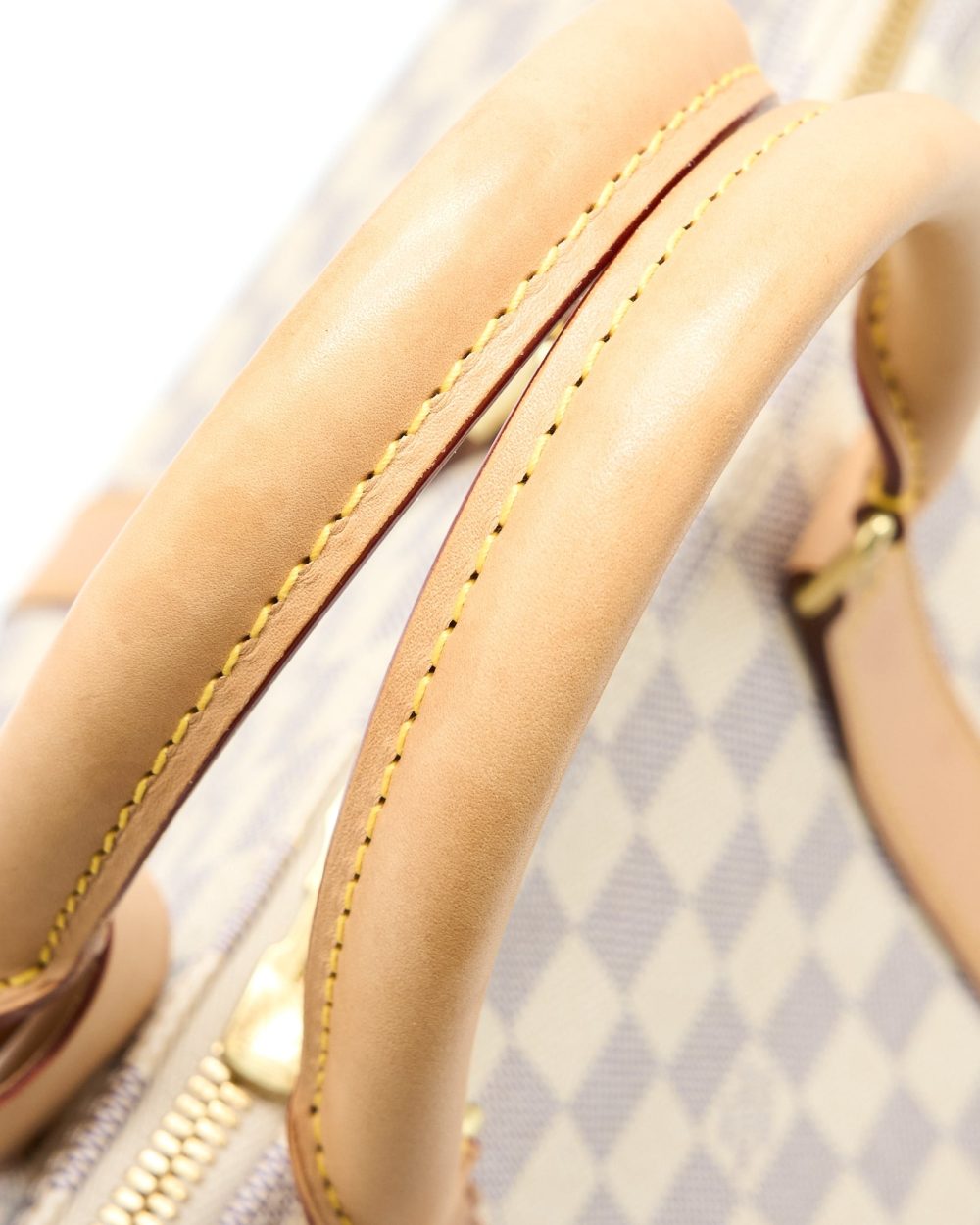 AAA Replica Louis Vuitton LV KEEPALL BANDOULIERE 55 DAMIER AZUR CANVAS GHW